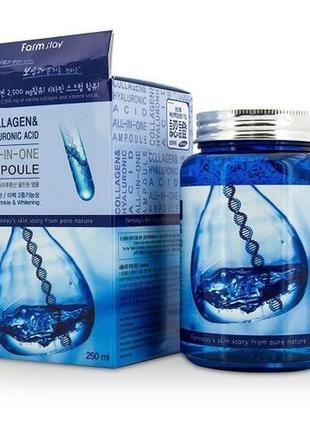 Farmstay collagen & hyaluronic acid all-in-one ampoule