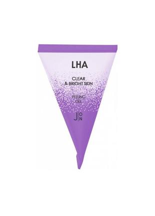 Гель-пилинг для лица j:on lha clear&bright skin peeling gel