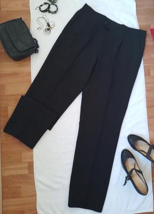 Брендовые черные брюки штаны большого размера батал1 фото
