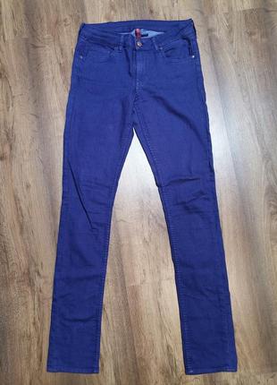 Фиолетовые лиловые джинсы h&m5 фото