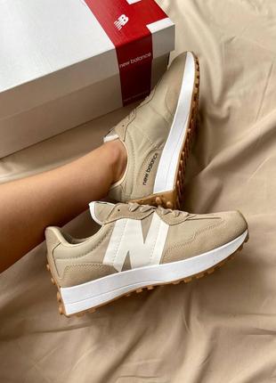 Кросівки new balance 327 beige4 фото