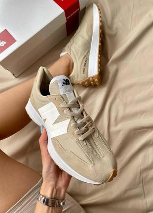 Кросівки new balance 327 beige2 фото