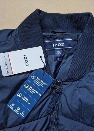 Мужская куртка бомбер izod. новая, оригинал!! 3