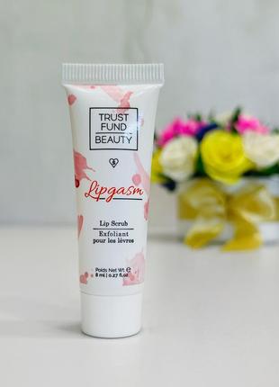 Увлажняющий скраб для губ trust fund beauty lipgasm