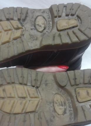 Ботінки ортопедичні черевики шкіряні8 фото