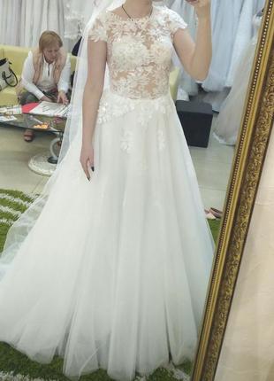 Новое свадебное платье франция анабель1 фото