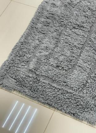 Набір бавовняних килимків для ванної кімнати2 фото