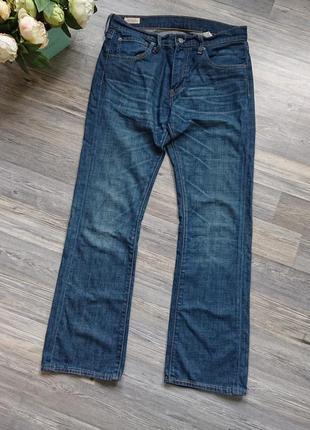 Джинсы широкий фасон levi's оригинал большой размер 31/32 батал брюки штаны