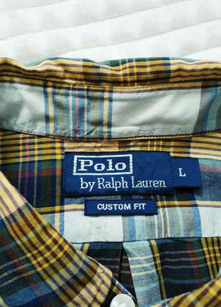 Чоловіча сорочка в клітинку polo ralph lauren2 фото