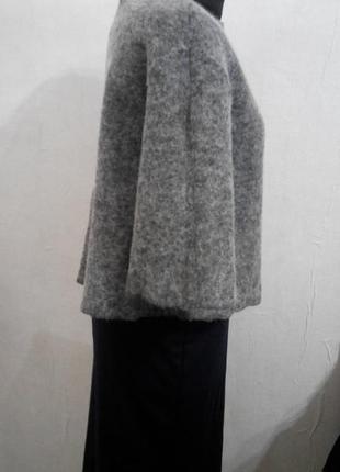 Стильный  свободный свитер кофточка из шерсти xs/s/m2 фото