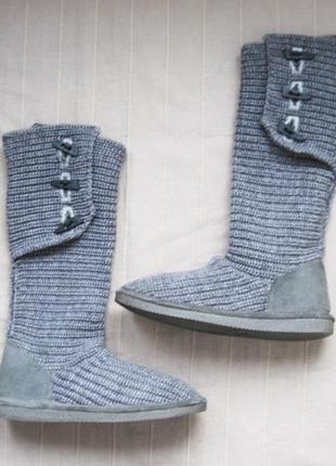 Bearpaw (39) уги сапожки текстильные на овчине