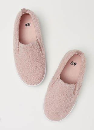Модные слипоны h&m 32р. 13 21,5см