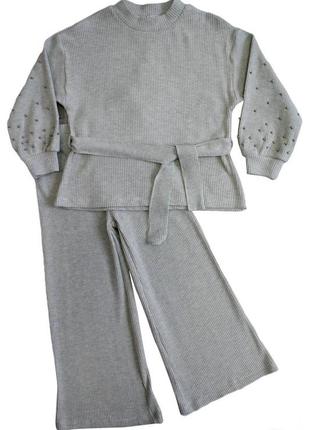 Комплект (туника+палаццо) для девочки. (116 см.)  best kids 8682977076404