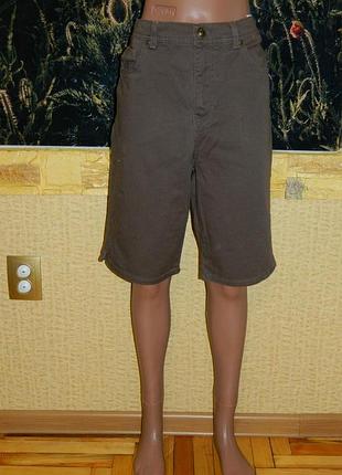 Шорти жіночі джинсові коричневі розмір 46-48