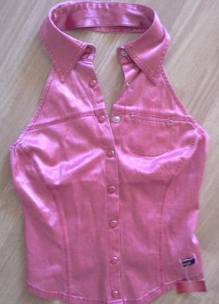 Топ-рубашка gas с открытой спинкой