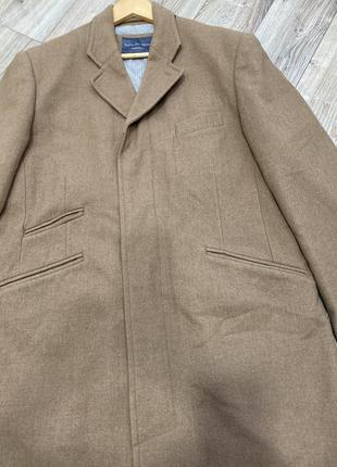 Шерстяне пальто, пальто кольору кемел3 фото