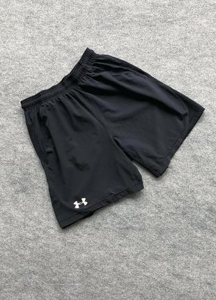 Спортивні шорти under armour mens with liner shorts black