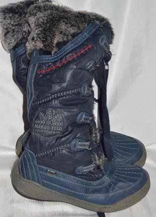 Термо дутики непромокаючі marco tozzi розмір 39, сапоги ботинки4 фото