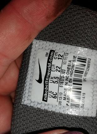 Nike кроссовки кожаные5 фото
