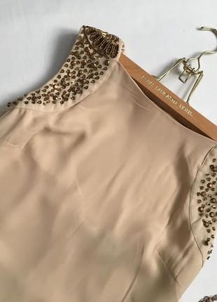 Комбинированное платье с вырезом на спине little misstress london