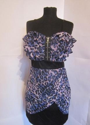 Шикарное обтягивающее платье от jane norman! размер м