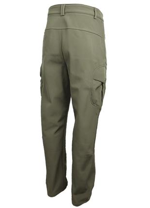Тактические штаны lesko b001 green xl армейские мужские флисовые осень-зима taktical2 фото