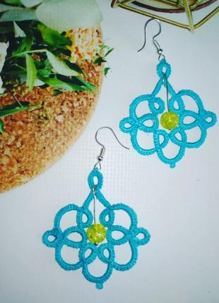 Блакитні сережки