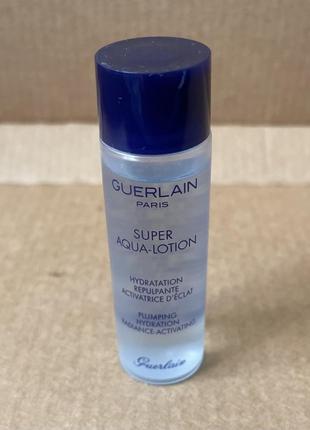Guerlain super aqua-lotion зволожуючий лосьйон 15ml
