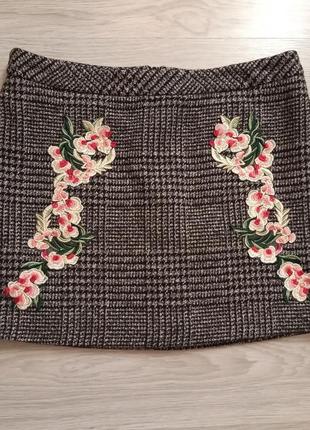 Брендова тепла спідниця р.14-16