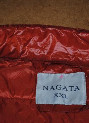 Nagata червоний пуховик теплий ультралегкий2 фото