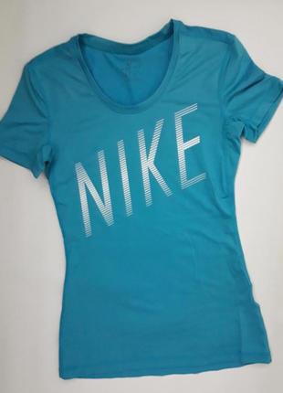 Крутая спортивная футболка бренда nike pro dri- fit оригинал