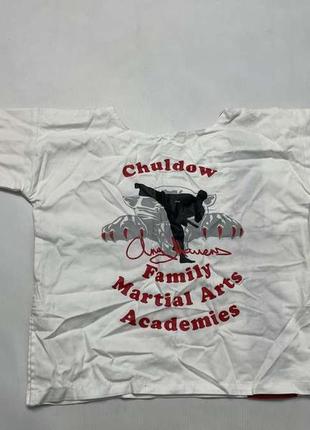 Кимоно chuldow martial arts, для боевых искусств, 130, сост. отличное!4 фото