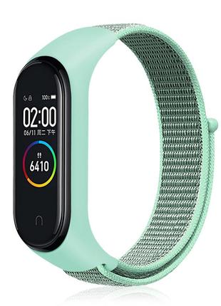 Ремешок  для mi band 3/4/5/6/7  ремішок для mi band нейлоновий ремінець для годинника ми бенд браслет мі банд  мі бенд ми банд ремішок нейлоновый1 фото