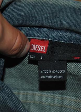 Diesel дизель джинсовка мужская куртка джинсовая2 фото