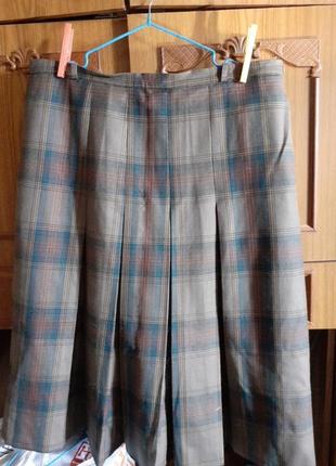 Юбка 100% шерсть англия