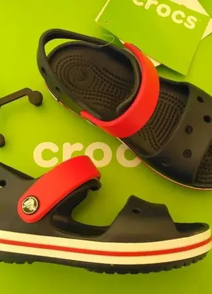 Босоножки крокс crocs crocband sandal kids, с8-j35 фото