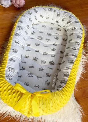 Кокон гніздечко позиціонер для новонародженого. в наявності2 фото