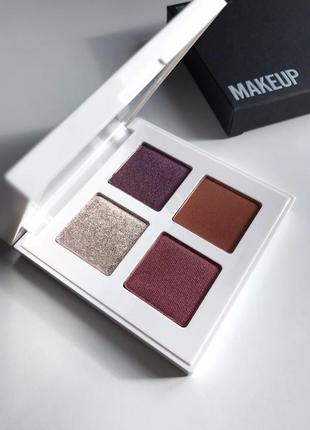 Палітра тіней makeup by mario glam eyeshadow quad rosy glam