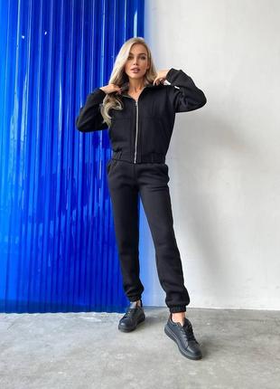 Тёплый прогулочный костюм на флисе