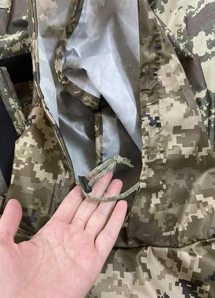 Дождевик водостойкий армейский военный. дождевик пончо плащ шатер. камуфляж4 фото