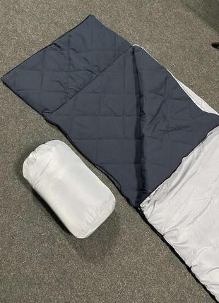 Армейский спальный мешок до -23 спальник туристический для похода и рыбалки на синтепоне