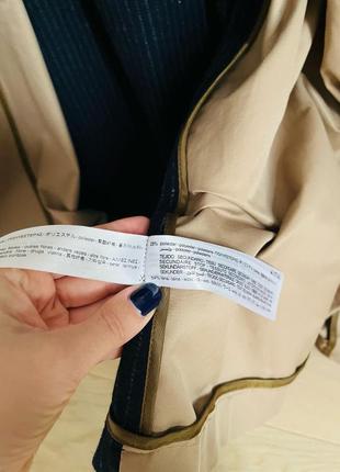Невероятно красивый и теплый тренч zara новый