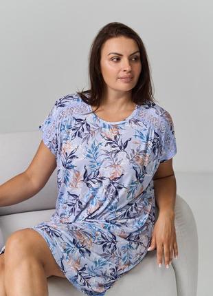 Жіноча нічна сорочка l, xl, 2xl, 3xl6 фото