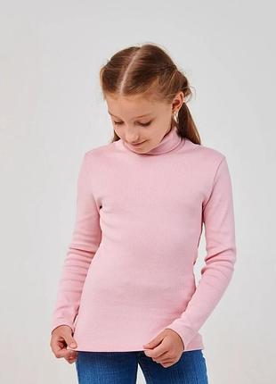 Гольф кашкорс для дівчинки smil 114936 рожевий