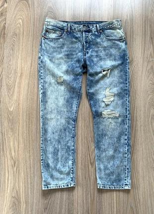 Мужские классические джинсы варенки levis 5012 фото
