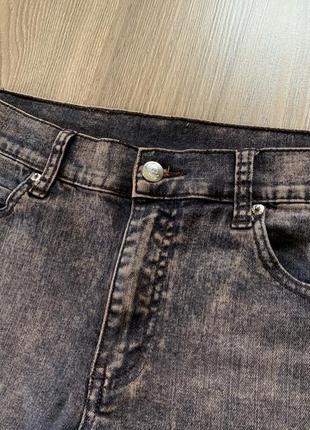Мужские стрейчевые джинсы варенки зауженные tight remake brown5 фото