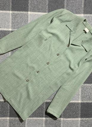 Женский удлиненный пиджак brandtex ( брендтекс л-хлрр идеал оригинал зеленый)