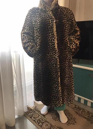 Шуба мутоновая натуральная, 48 р.