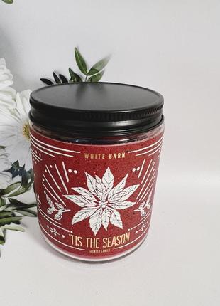 Свічка tis the season від bath and body works