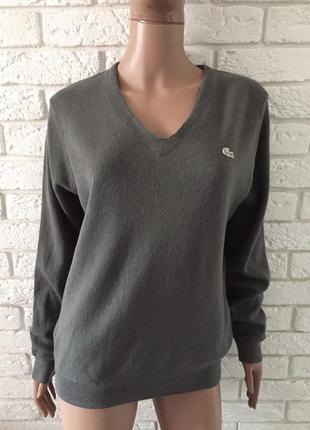 Шикарный свитер lacoste ,очень приятный цвет ,модный